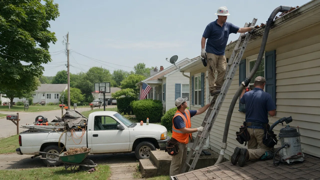 Gutter Installation in Crystal Spring, PA near me